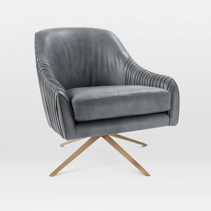 ODM Moderne Drehstuhl Metallbasis Für Büro Freizeit Wohnzimmer 0