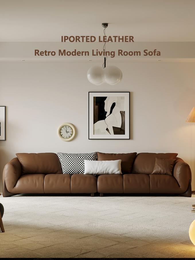 Italian Genuine Leather Sectional Recliner Sofa Set Modular Wohnzimmer Möbel 1