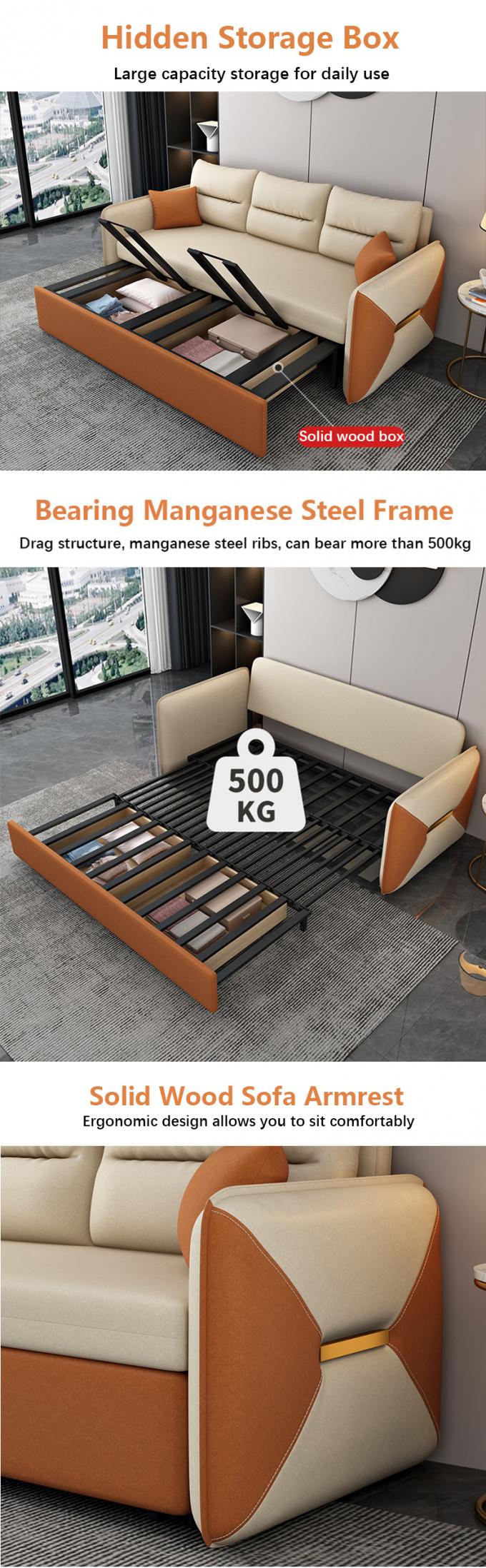 Wohnzimmermöbel Wandsofa Bett Liebenssitz Schlafraum 6