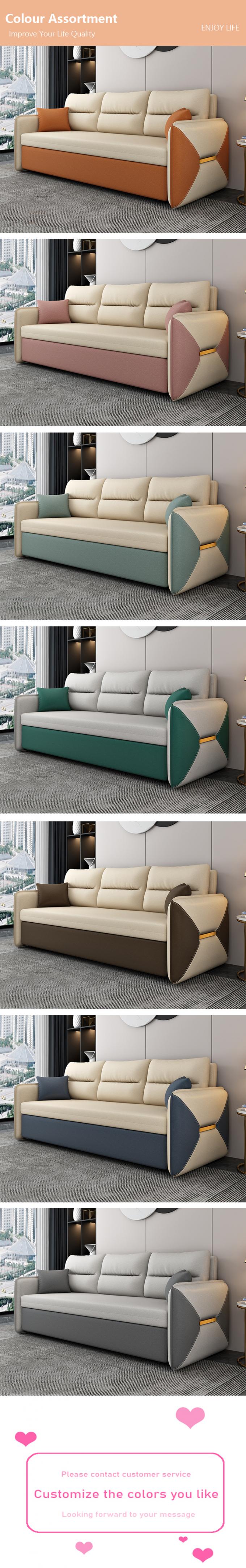 Wohnzimmermöbel Wandsofa Bett Liebenssitz Schlafraum 8