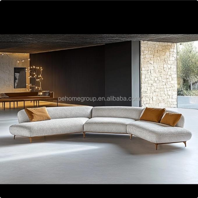 Sofa für minimalistische Wohnzimmer italienische Mode für Entspannung und Komfort in der Freizeit 2