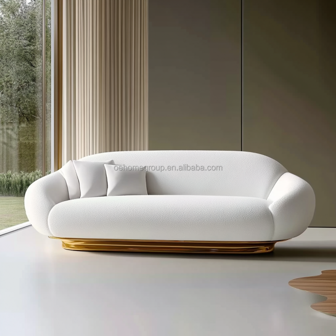 2 Liegestelle italienische Sofas Wohnmöbel Modernes Design Luxus Wohnzimmermöbel 3