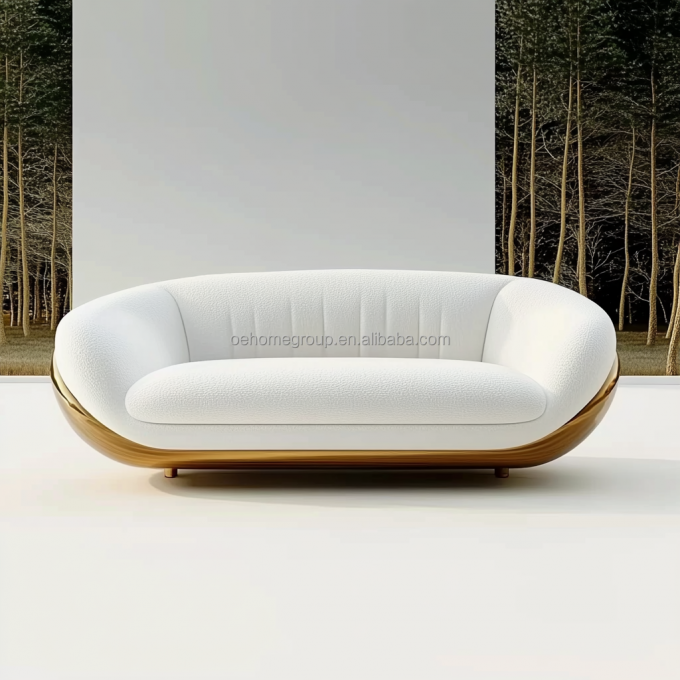 2 Liegestelle italienische Sofas Wohnmöbel Modernes Design Luxus Wohnzimmermöbel 4