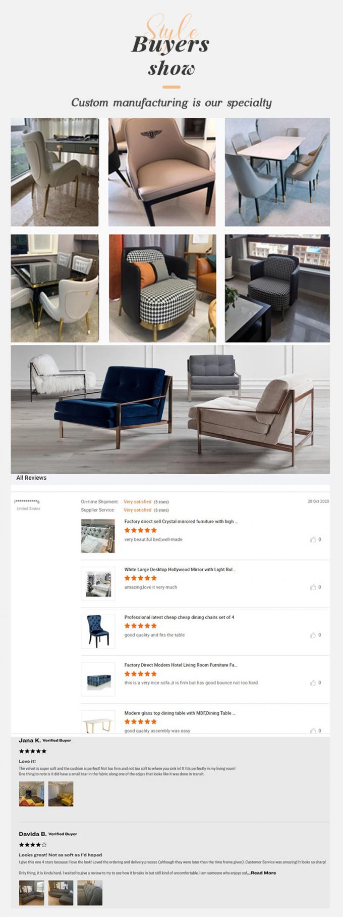 Schlafzimmer Set Spezifischer Spiegel moderner Stil Queen Size Bettmöbel mit zeitgenössischem Design 13