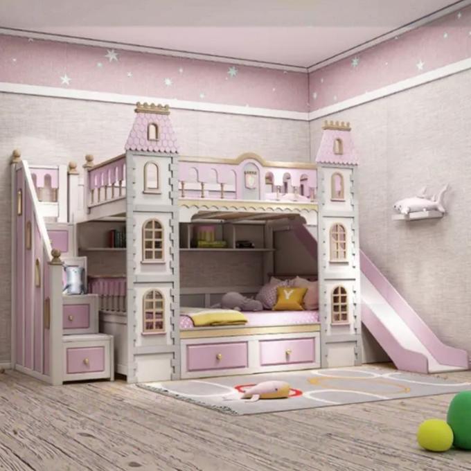 Muss haben Blau Schlafzimmer Möbel Massivholz und MDF Bunk Bett Für Jungen In Blau 8