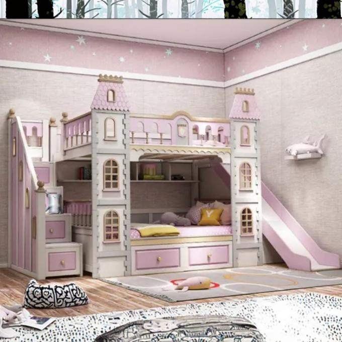 Muss haben Blau Schlafzimmer Möbel Massivholz und MDF Bunk Bett Für Jungen In Blau 7