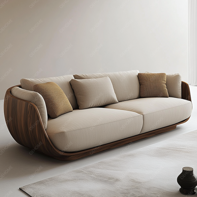 Modernes weißes Holzbein Chesterfield Sofa mit individueller Farbe und Luxusdesign 8
