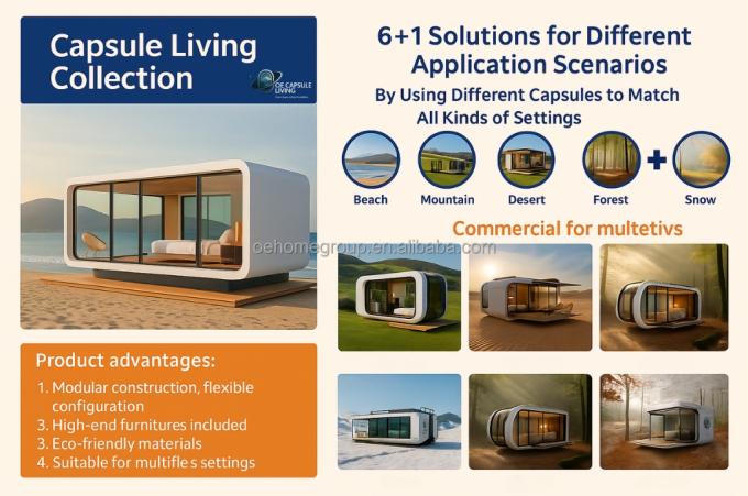 Vollständig zusammengebaute Prefab Häuser kundenspezifisches kleines Prefab Haus für Wachzimmer Prefab Haus Kit 1