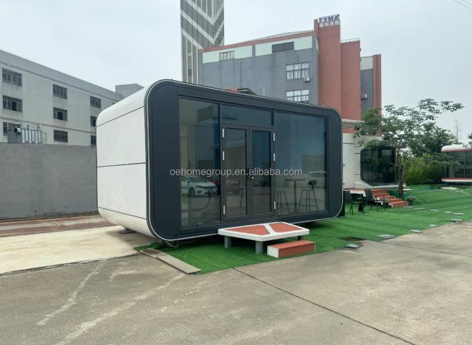 Vollständig zusammengebaute Prefab Häuser kundenspezifisches kleines Prefab Haus für Wachzimmer Prefab Haus Kit 14