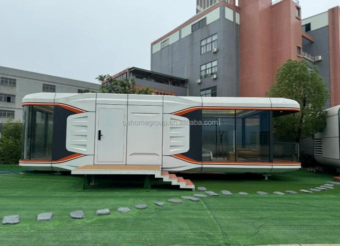 Vollständig zusammengebaute Prefab Häuser kundenspezifisches kleines Prefab Haus für Wachzimmer Prefab Haus Kit 17