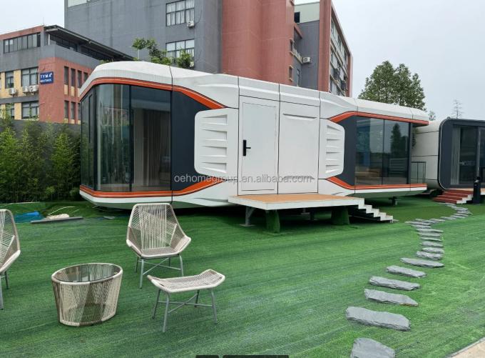 Vollständig zusammengebaute Prefab Häuser kundenspezifisches kleines Prefab Haus für Wachzimmer Prefab Haus Kit 21