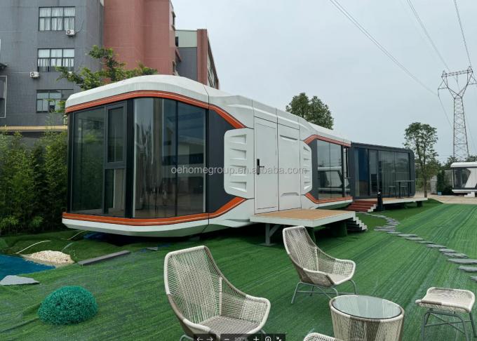 Vollständig zusammengebaute Prefab Häuser kundenspezifisches kleines Prefab Haus für Wachzimmer Prefab Haus Kit 22