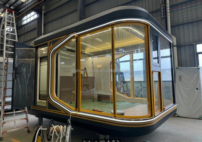Vollständig zusammengebaute Prefab Häuser kundenspezifisches kleines Prefab Haus für Wachzimmer Prefab Haus Kit 24