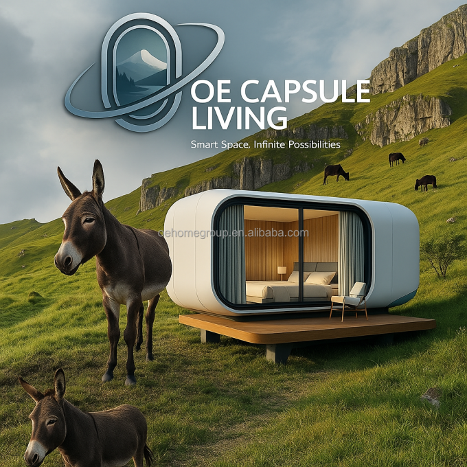 Luxuriöses 20-Fuß-Modernes Seecontainerhaus, kleines Wohnfertigteil mit Stahlkonstruktion für Hotels, Villen und Apartments 3