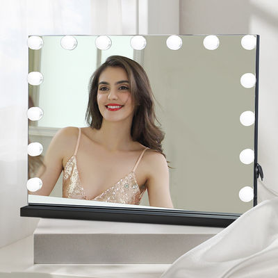Persönliche Schönheit LED Hollywood Vanity Lichter Wiederaufladbare Touchscreen Spiegel