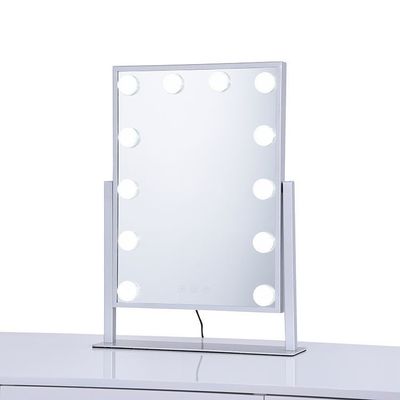 OEM Langlebige Garderobe Beleuchtete Kosmetische Schönheit Eitelkeitsspiegel mit LED-Leuchten