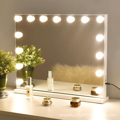 15 Berührung Dimmer LED-Glühlampen Hollywood-Stil beleuchtete Spiegel Schlaftisch ideal für den Alltag
