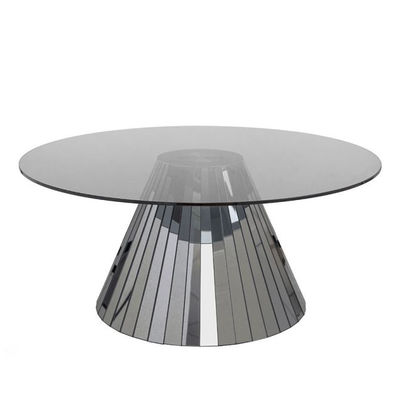 Moderner Spiegelkreis Glas Kaffeetafel für das moderne Wohnzimmer 64x64
