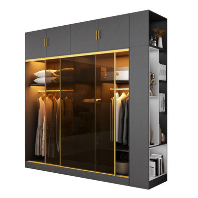 Modernes Holzschrank Schiebetür Schrank Schrank mit E1 Holz