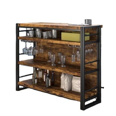 Moderne Design-Stil Schrank für Wein und Alkohol Display im Wohnzimmer Organisation