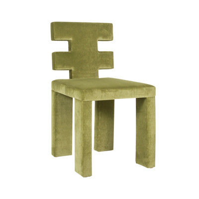 Moderne Green Velvet Accent Esszessel für Restaurant ODM