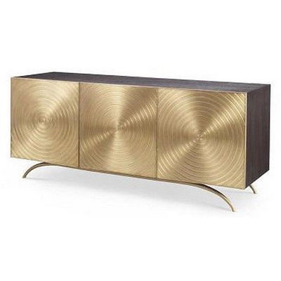 Hotel mit niedrigem Holz Spiegel Sideboard-Einheit Unterhaltungs-Konsole Tisch