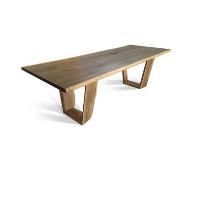 Platzersparnis Langlänger Esszimmer Tisch Holz Rechteck Custom