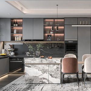 Massivholz Modular Wandschränke Modular Küche Speisekammer Schrank Lack Veredelung