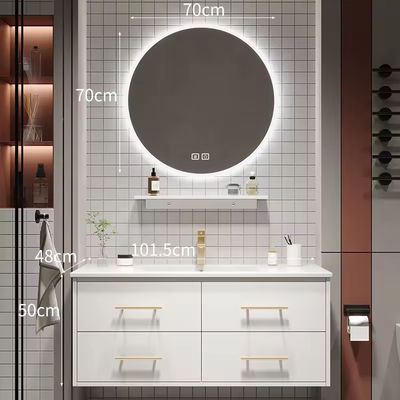 LED-Spiegel Badezimmer Schränke Toilettenspender Schrank Toilettenspender