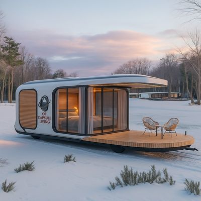 Vollständig zusammengebaute Prefab Häuser kundenspezifisches kleines Prefab Haus für Wachzimmer Prefab Haus Kit