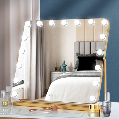 Verstellbarer Hollywood-Spiegel 80cm Touchscreen Led Make-up Vanity-Spiegel