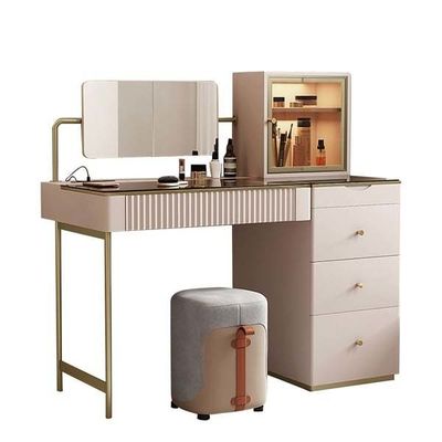 Moderne Möbel Holz Vanity Garderobe Make-up Spiegel mit Schubladen
