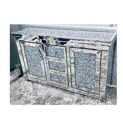 Custom Crystal Mirror Buffet Moderne Möbel für ein modernes und anspruchsvolles Zuhause