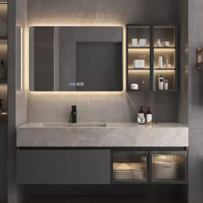 Maßgeschneiderte DTC Wandmontierte Badezimmer Vanity Einheiten Waschbecken Schränke