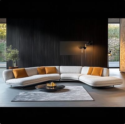 Sofa für minimalistische Wohnzimmer italienische Mode für Entspannung und Komfort in der Freizeit