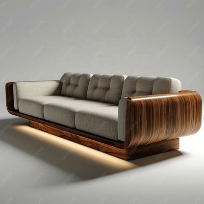 Modernes weißes Holzbein Chesterfield Sofa mit individueller Farbe und Luxusdesign