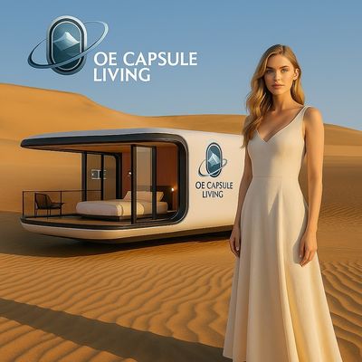 Villa Kapselhaus Mobilhotel Kapsel Kleines Zuhause Modernes Modularhaus Fertighäuser Kapselhaus