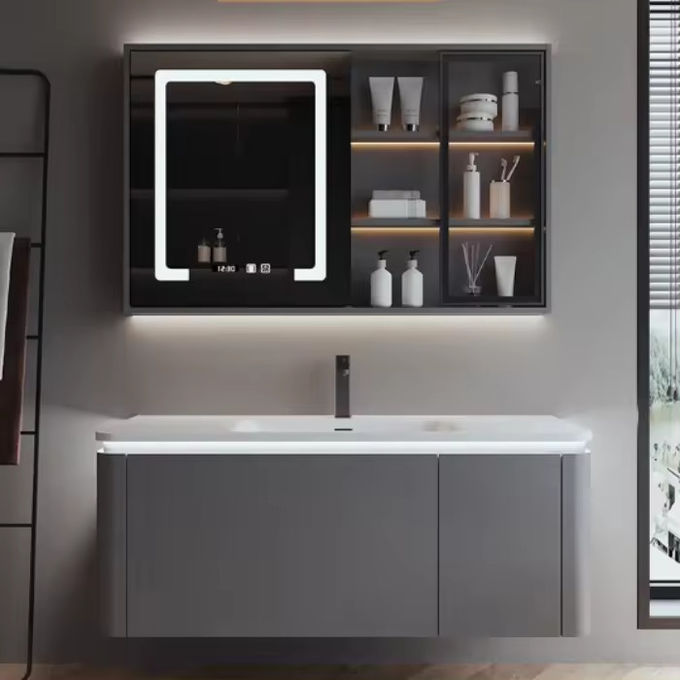 Maßgeschneiderte DTC Wandmontierte Badezimmer Vanity Einheiten Waschbecken Schränke 1